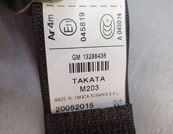 Safety Belts OPEL Insignia A Sports Tourer (G09)