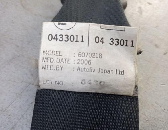 Safety Belts MAZDA 3 (BK)