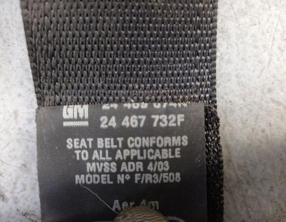 Safety Belts OPEL Vectra C Caravan (--)