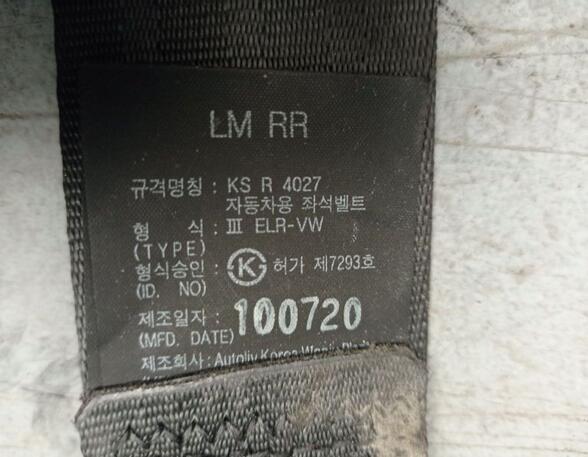 Safety Belts HYUNDAI iX35 (EL, ELH, LM)