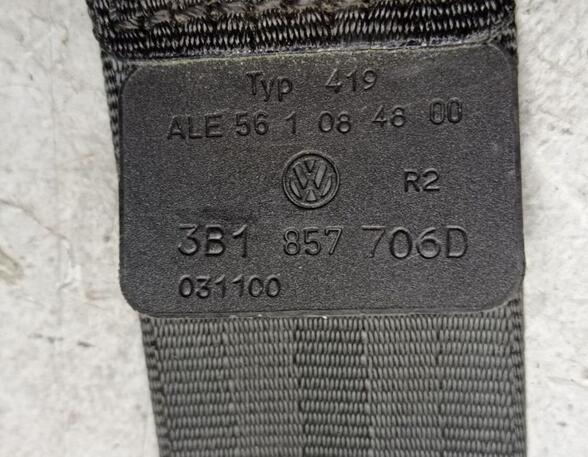 Safety Belts VW PASSAT Variant (3B6)