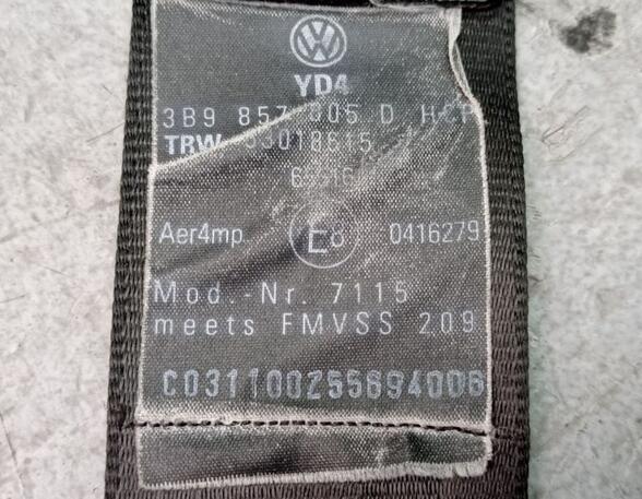 Safety Belts VW PASSAT Variant (3B6)