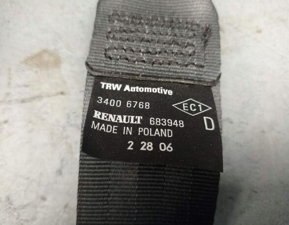 Safety Belts RENAULT CLIO III (BR0/1, CR0/1)