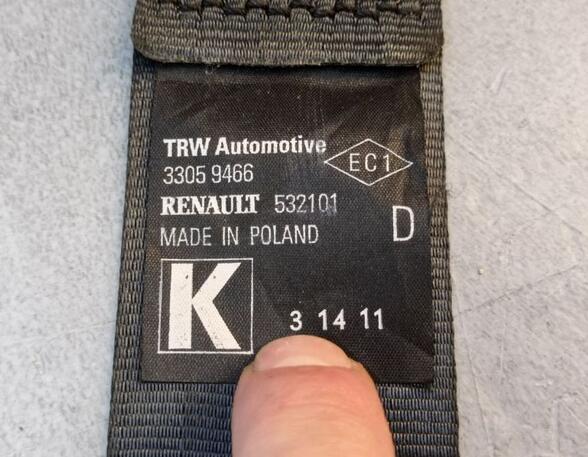 Safety Belts RENAULT TWINGO II (CN0_)