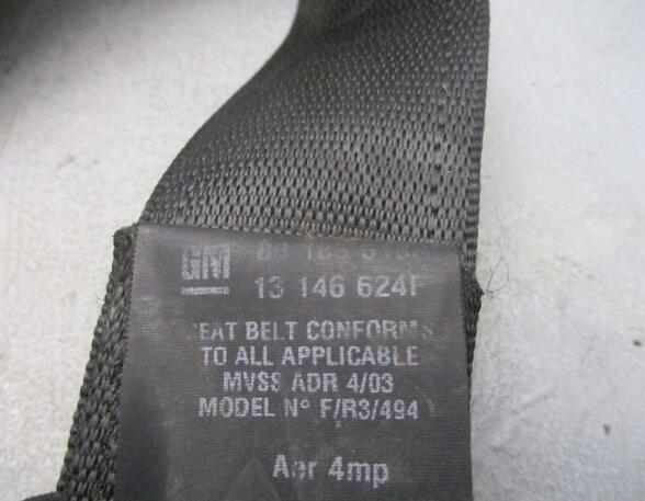 Safety Belts OPEL SIGNUM Hatchback (Z03)