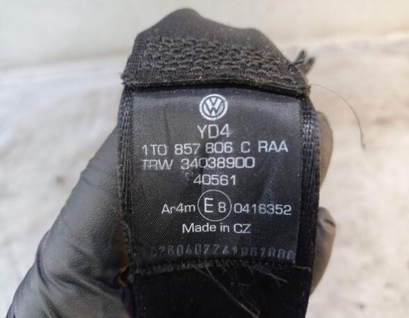 Safety Belts VW TOURAN (1T1, 1T2), VW TOURAN (1T3)