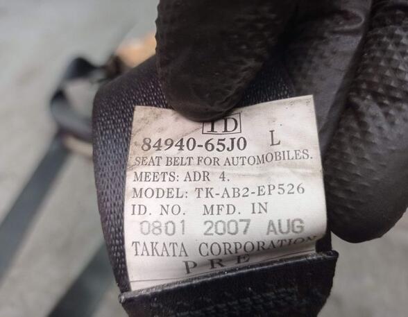 Safety Belts SUZUKI GRAND VITARA II (JT, TE, TD)