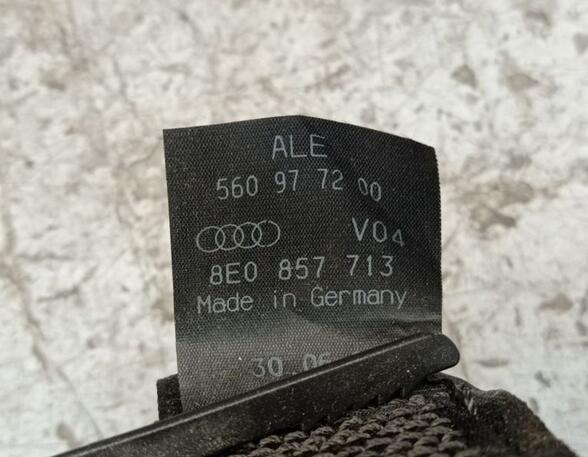 Safety Belts AUDI A4 (8E2, B6)