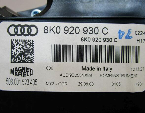 Tacho Kombiinstrument Diesel AUDI A4 AVANT (8K5  B8) 2.0 TDI 07-11 105 KW