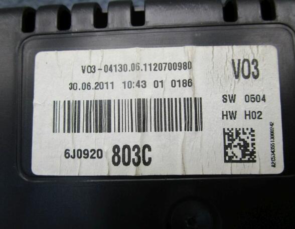 Tacho Kombiinstrument FR SEAT IBIZA 4 IV 6J1 6P5 2.0 TDI 105 KW