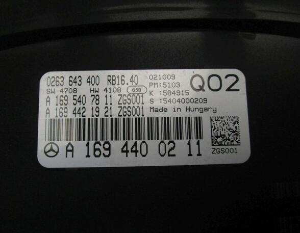 Speedometer MERCEDES-BENZ A-Klasse (W169)