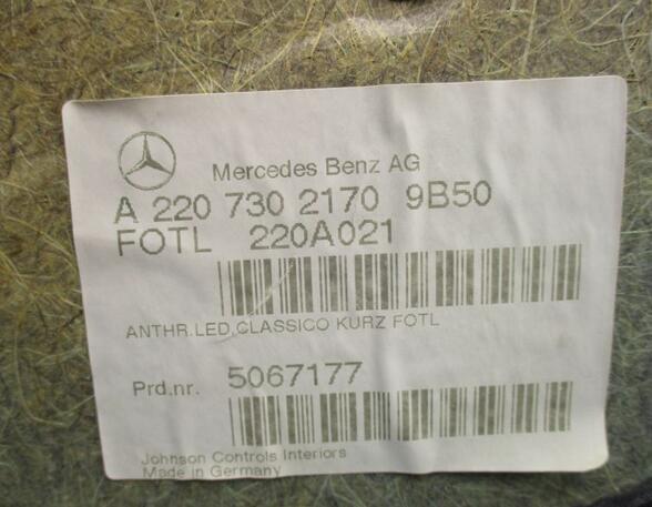 Türverkleidung Türpappe links hinten  MERCEDES S-KLASSE (W220) S 430 205 KW