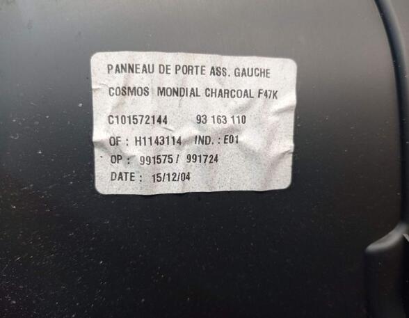 Door Card (Door Panel) OPEL TIGRA TwinTop (X04)