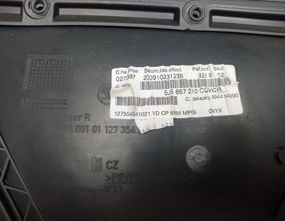 Door Card (Door Panel) SKODA FABIA II Combi (545)