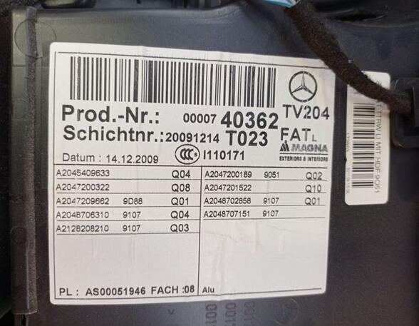 Portierbekleding MERCEDES-BENZ C-CLASS T-Model (S204)