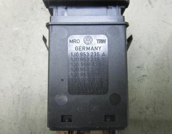 Heated Rear Windscreen Switch VW Golf IV (1J1)