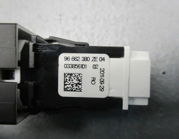 Hazard Warning Light Switch PEUGEOT 508 SW I (8E)