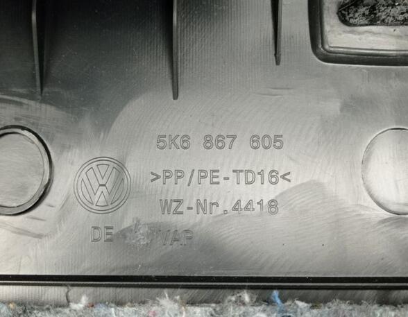 Interior Tailgate Trim Panel VW GOLF VI (5K1)