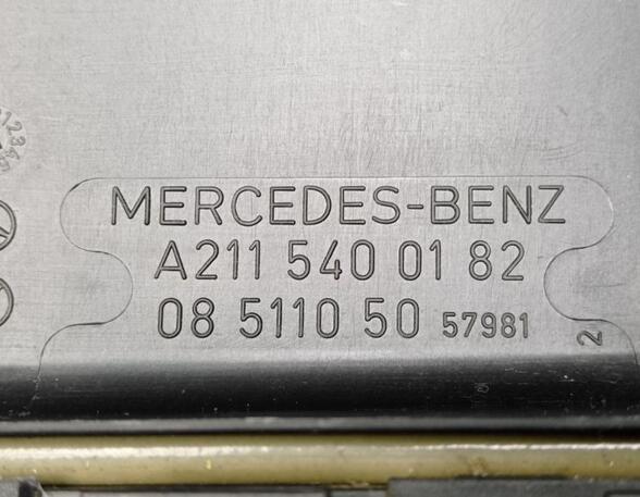 Fuse Box Cover MERCEDES-BENZ E-CLASS (W211)