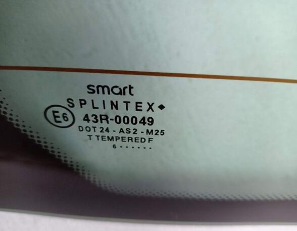 Rear Windscreen SMART FORTWO Coupe (450)