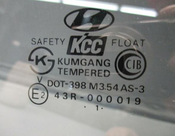 Door Glass HYUNDAI Terracan (HP)