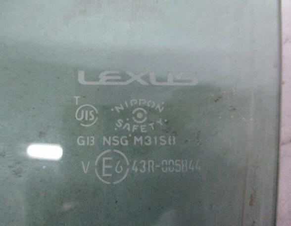 Door Glass LEXUS IS II (E2)