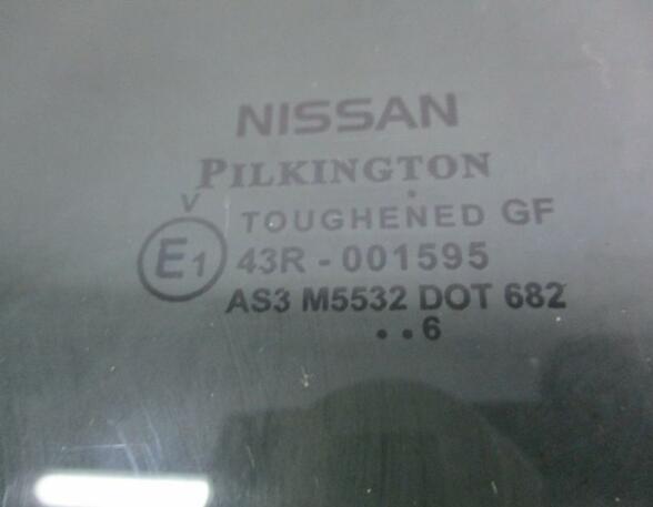 Side Window NISSAN Note (E11, NE11)