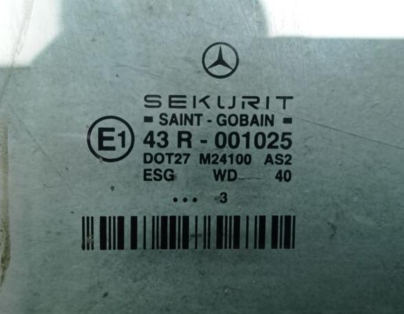 Seitenscheibe Türscheibe rechts hinten  MERCEDES E-KLASSE W211 E 200 CDI 90 KW