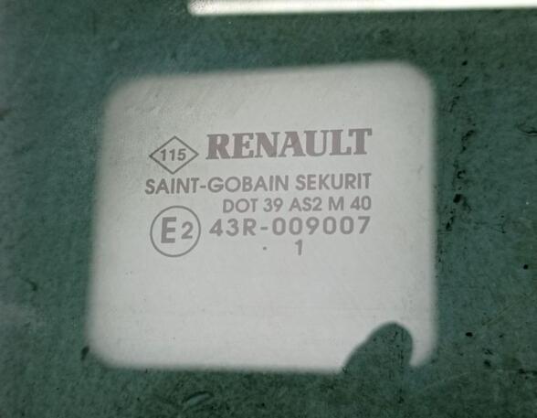 Seitenscheibe Türscheibe vorne rechts 3-Türer RENAULT CLIO III (BR0/1  CR0/1) 1.2 16V 55 KW