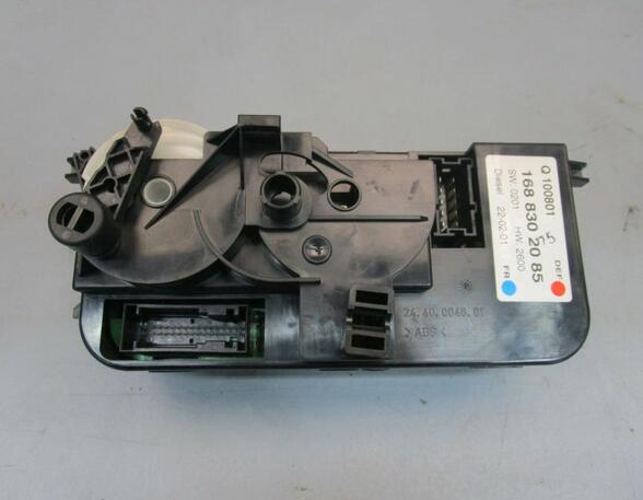 Air Conditioning Control Unit MERCEDES-BENZ A-Klasse (W168)