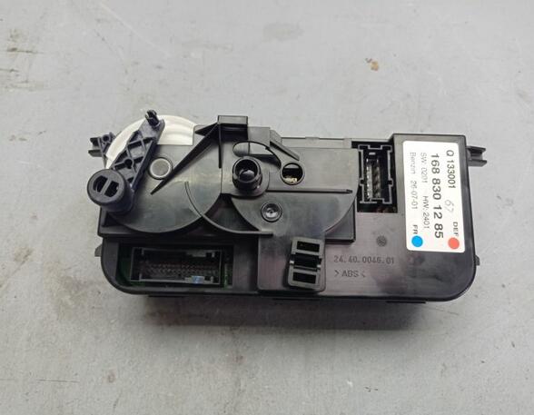 Air Conditioning Control Unit MERCEDES-BENZ A-Klasse (W168)