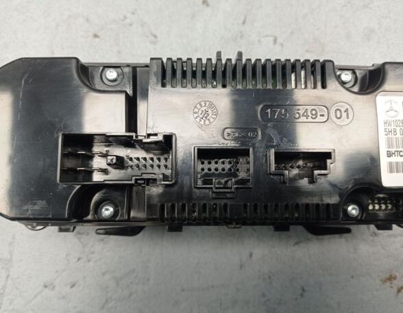 Bedienelement  Klimaanlage  MERCEDES A-KLASSE W176 A 180 90 KW