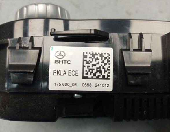 Air Conditioning Control Unit MERCEDES-BENZ A-Klasse (W176)