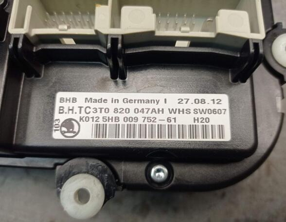 Bedienelement  Klimaanlage  SKODA OCTAVIA II COMBI (1Z5) 2.0 TDI 16V 4X4 103 KW