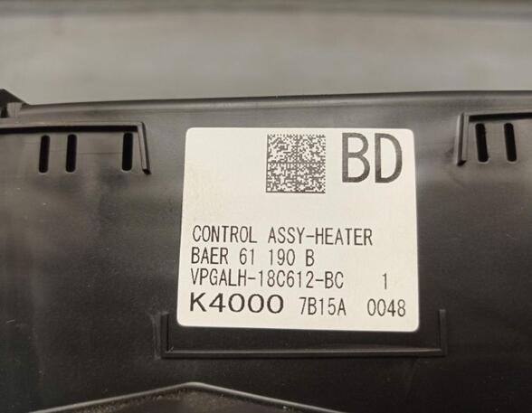 Air Conditioning Control Unit MAZDA 3 (BM, BN)