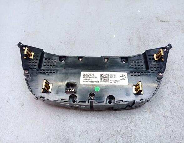 Air Conditioning Control Unit OPEL INSIGNIA A Sports Tourer (G09), OPEL INSIGNIA A Country Tourer (G09)