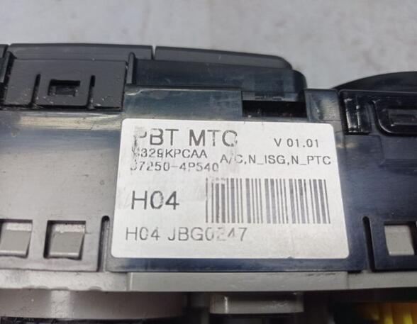 Air Conditioning Control Unit HYUNDAI i20 (PB, PBT)