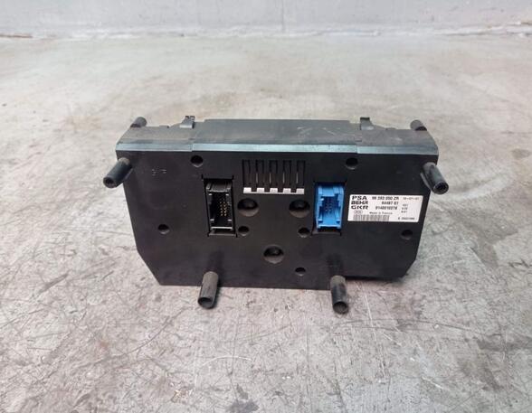 Air Conditioning Control Unit PEUGEOT 206 CC (2D)