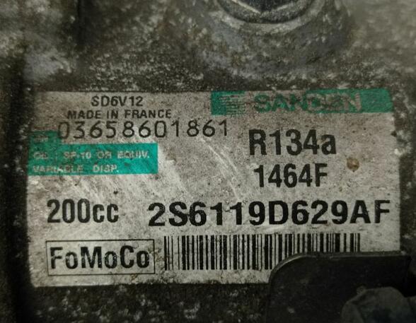 Air Conditioning Compressor FORD Fiesta V (JD, JH)