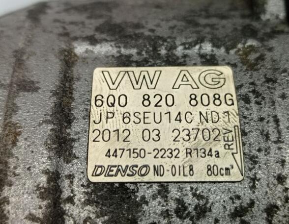 Air Conditioning Compressor SEAT Ibiza IV ST (6J8, 6P8)