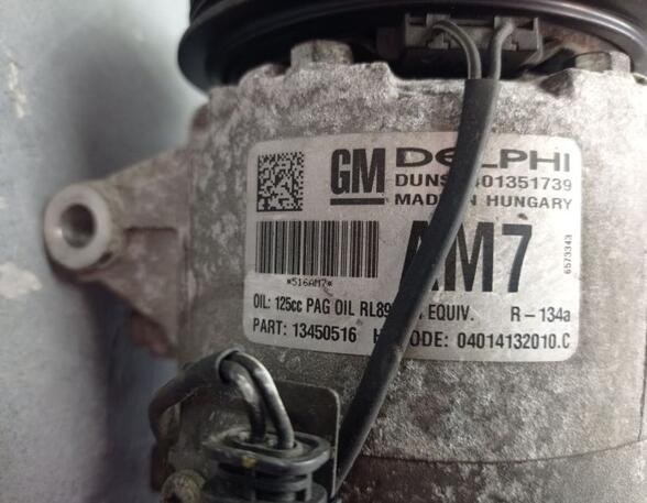 Air Conditioning Compressor OPEL ASTRA J Sports Tourer (P10)