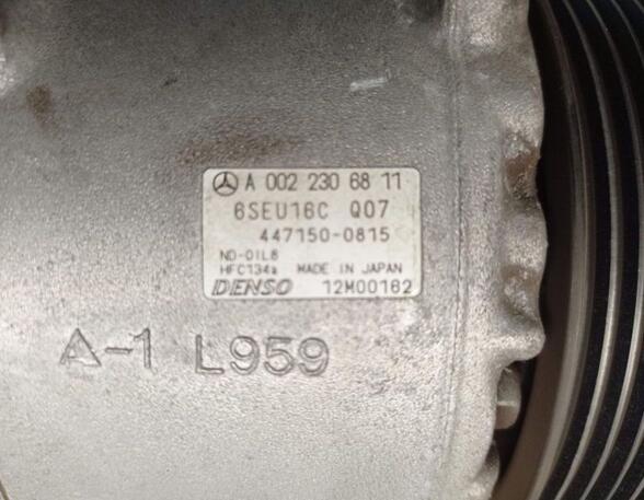 Air Conditioning Compressor MERCEDES-BENZ A-CLASS (W169)