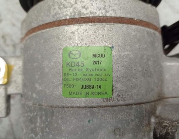 Air Conditioning Compressor MAZDA 3 (BM, BN)