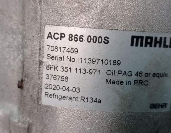 Air Conditioning Compressor FORD C-MAX (DM2), FORD FOCUS C-MAX (DM2)