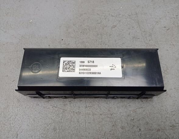 Air Conditioning Control Unit OPEL Insignia A Sports Tourer (G09), OPEL Insignia A Country Tourer (G09)