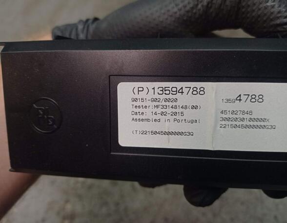 Control unit for air conditioning OPEL MERIVA B MPV (S10)