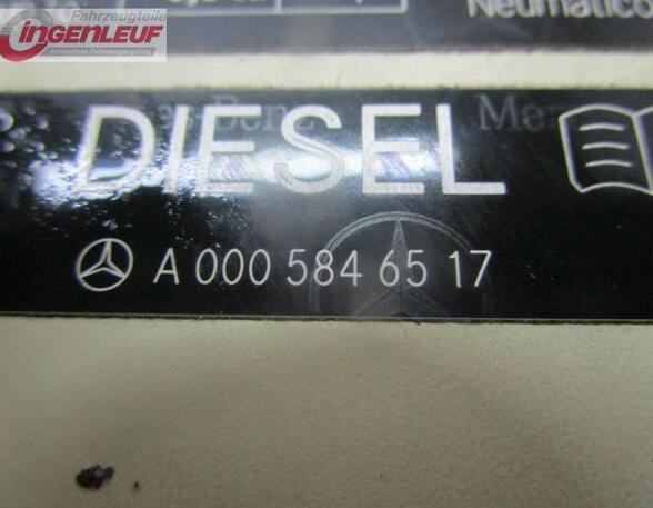 Fuel Tank Filler Flap MERCEDES-BENZ E-Klasse (W211)