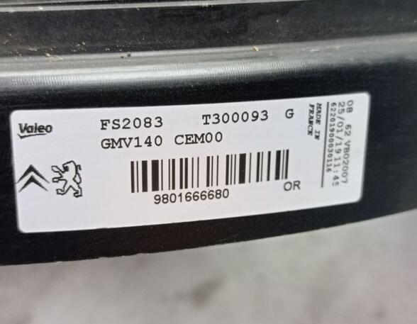 Radiator Electric Fan  Motor PEUGEOT 2008 I (CU_)