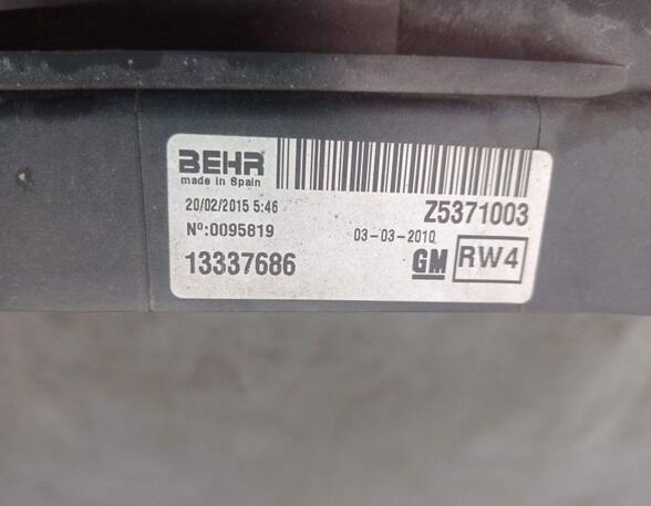 Radiator Electric Fan  Motor OPEL MERIVA B MPV (S10)