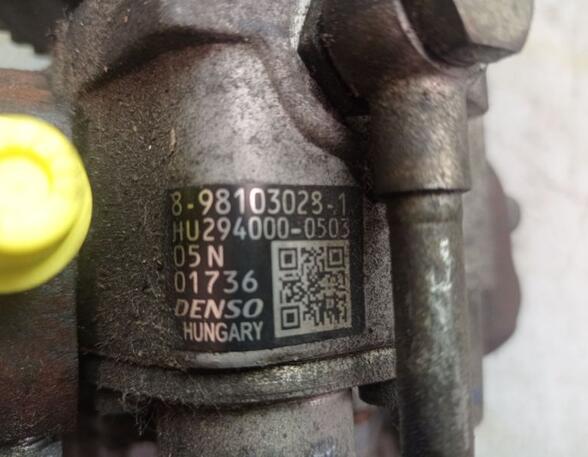 High Pressure Pump OPEL ZAFIRA B Box Body/MPV (A05)